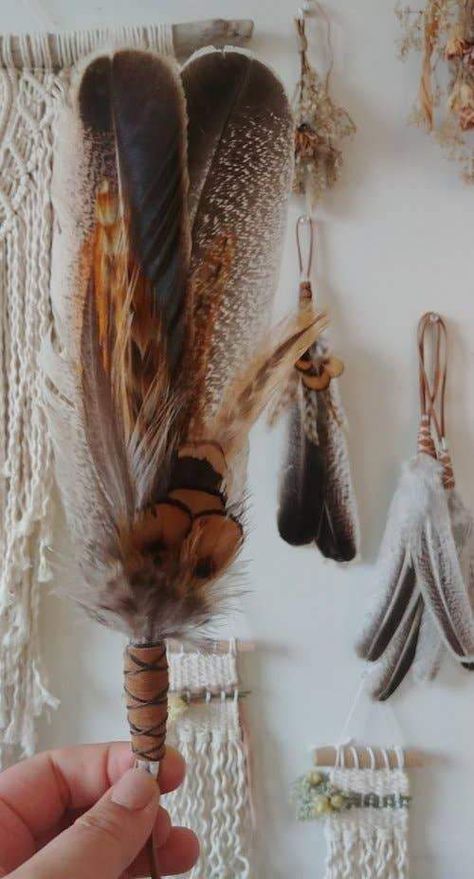 Feather Smudge Fan, Smudge Feathers, Smudge Fans, Wild Turkey Feathers, Smudge Fan, Smudging Feathers, Feather Fans, Feather Fan, Pheasant Feathers