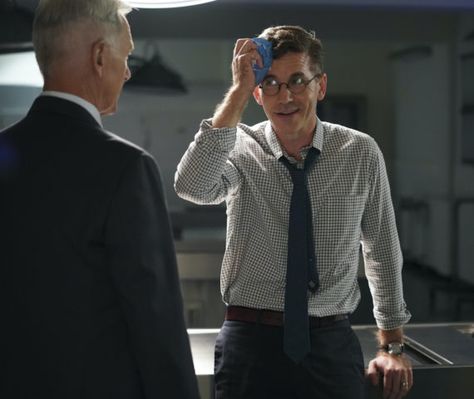 'NCIS': Dr. Jimmy Palmer's in for a Headache in the Season 18 Premiere (PHOTOS) - TV Insider Ncis Jimmy, Ncis Jimmy Palmer, Jimmy Palmer, Love Letter To Her, Ncis Funny, Ncis Stars, Leroy Jethro Gibbs, Wilmer Valderrama, Mycroft Holmes