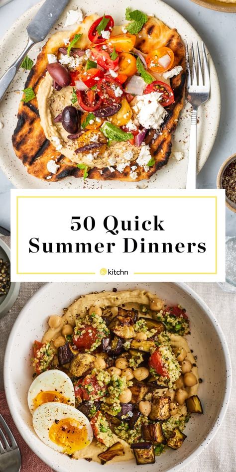 Quick Summer Dinners, Cold Dinner Ideas, Hot Day Dinners, Reheat Chicken, Easy Summer Dinners, Dinner Aesthetic, Diner Recept, Healthy Summer Dinners, Easy Summer Meals