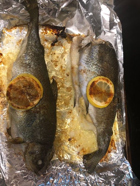 Crab Stuffed Rainbow Trout – Dan's Food Blog Stuffed Trout Recipes, Stuffed Rainbow Trout Recipe, Stuffed Trout, Birthday Dinner Recipes, Leftover Pie Crust, Grilled Crab, To My Grandma, Crab Stuffed, Trout Recipes