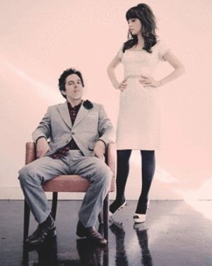 She & Him She And Him, Him Photos, Zooey Deschanel Style, Vespa Vintage, She & Him, Zooey Deschanel, Band Photos, Last Fm, Kinds Of Music