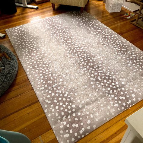 Fawn Rug, Antelope Rug, Spots Pattern, Floor Art, Stylish Rugs, Perfect Rug, Modern Area Rugs, Modern Pattern, Contemporary Decor