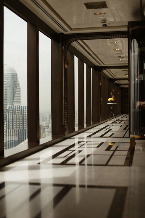 Park Hyatt Bangkok, Vietnam Restaurant, Hotel Corridor, Hotel Hallway, Elevator Lobby, Hotel Lobby Design, Thai Airways, Corridor Design, Lift Lobby