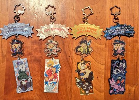 Acrylic Standee Design, Oc Journal, Cute Chibi Stickers, Chibi Keychain, Chibi Stickers, Character Keychain, Keychain Ideas, Artist Alley, Chibi Characters