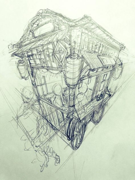 Prespective Sketches, Manga Perspective, Perspective Drawing Reference, Stand Illustration, Drawing Perspective, Art Buildings, Design Perspective, Perspective Sketch, Aesthetic Architecture