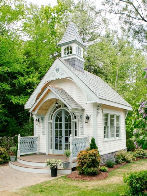 Farm And Foundry, Mobile Wedding Chapel, Small Chapel Floor Plan, Small Wedding Chapel, Tiny Churches, Family Chapel, Backyard Chapel, Small Chapels, Wedding Chapel Ideas