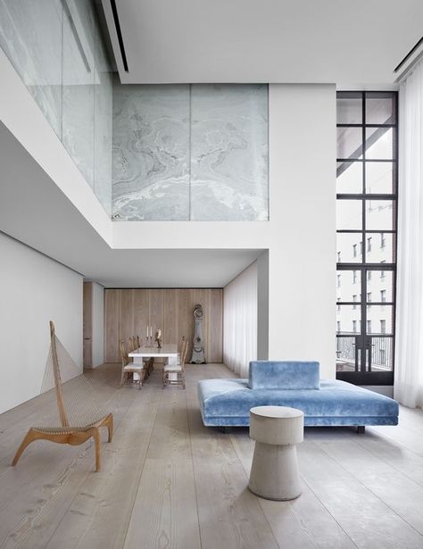 John Pawson Interior, John Pawson, Interior Minimalista, Living Room Loft, Loft Living, Design Apartment, The Design Files, Decor Minimalist, A Living Room