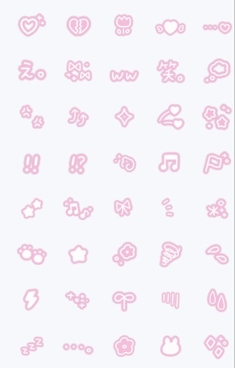 Cute Png Stickers, Purikura Stickers, Photocard Stickers, Watermark Ideas, Gfx Design, Cute Pink Background, Pink Icons, Iphone Case Stickers, Scrapbook Stickers Printable