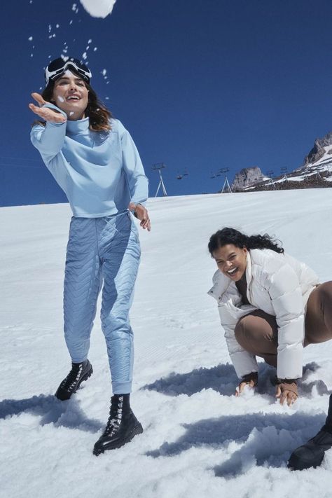 Puffer Pants, Style In 2023, Snow Trip, Winter Photo, Skiing Outfit, Mood Board, Skiing, Prada, Puffer