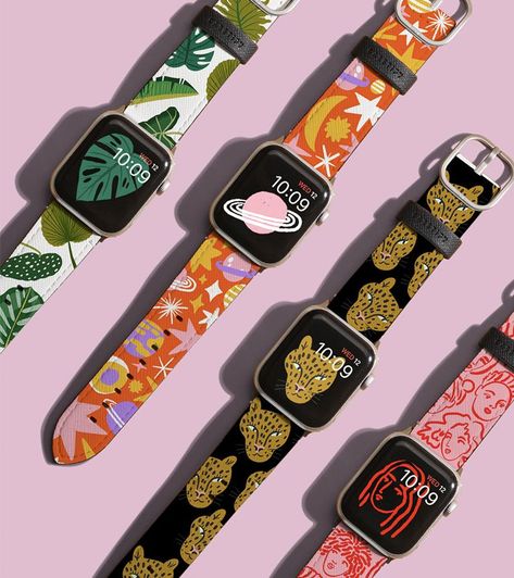 Apple Watch Strap Ideas, Apple Watch Inspiration, Bodil Jane, Groom Watch, Watch Strap Design, Apple Watch Design, Groomsmen Watches, Apple Watch Fashion, New Apple Watch