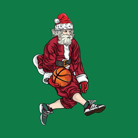 Check out this awesome 'Funny+Basketball+Player+Santa' design on @TeePublic! Basketball Christmas Wallpaper, Christmas Basketball Wallpaper, Nba Christmas, Christmas Nike, Funny Basketball Shirts, Lakers Wallpaper, Iphone Wallpaper Vintage Hipster, Basketball Christmas, Nba Artwork