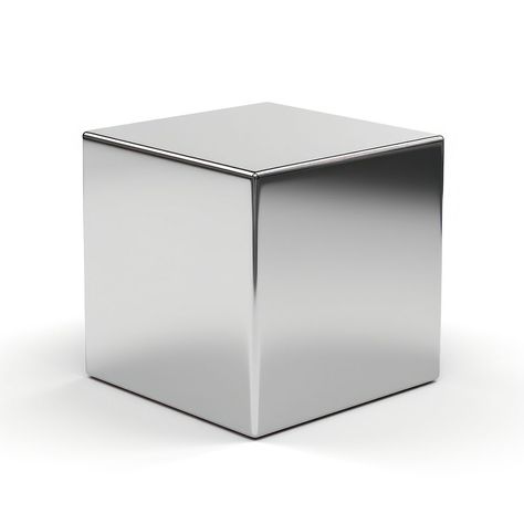 Cube Chrome material silver shiny shape. | premium image by rawpixel.com / Save Cube Draw, Chrome Objects, 3d Render Art, Render Art, Spinning Bike, Pride Art, Box Icon, 3d Cube, Chrome Material