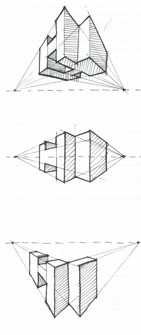 Perspective Drawings, Two Point Perspective, Perspective Sketch, Game Studio, Perspective Drawing Architecture, Perspective Drawing Lessons, Architecture Sketchbook, Point Perspective, Architecture Concept Drawings