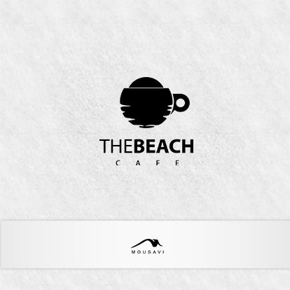 The beach cafe Beach Bar Branding, Beach Cafe Logo, Beach Bar Logo Design, Beach Hotel Logo, Beach Resort Logo, Surf Logo, Tea Logo, Container Cafe, Coffee Shop Branding