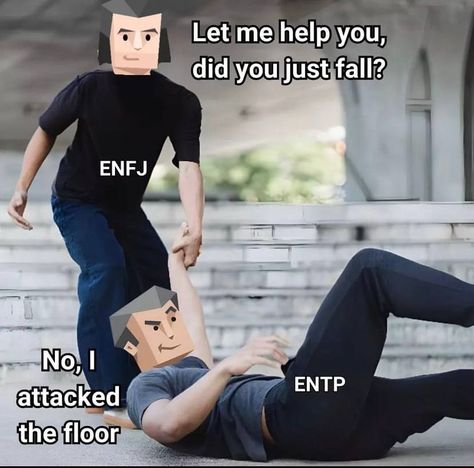 enfj, entp, mbti memes, MBTI, enfj memes, entp memes, funny mbti memes Entp X Enfj Relationship, Enfj Entp Relationship, Mbti Entp Memes, Funny Mbti Memes, Intp And Enfj, Enfj And Entp, Entp Memes Funny, Mbti Meme Funny, Entp Funny