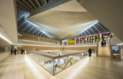 The Design Museum of London / OMA + Allies and Morrison + John Pawson Design Museum London, Museum Interior, Museum Of London, Open Architecture, John Pawson, London Architecture, London Design Festival, London Museums, Trafalgar Square