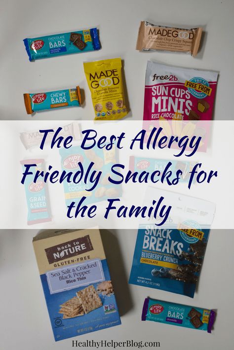 Allergy Friendly Snacks, Blueberry Crunch, Common Food Allergies, Healthy Recipes Easy Snacks, Allergy Friendly Recipes, Free Meal, Workout Snacks, Free Snacks, School Lunches