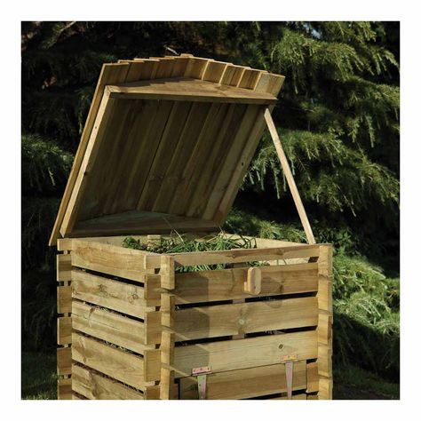 Veg Garden Ideas, Compost Bin Ideas, Food Not Lawns, Compost Bin Diy, Diy Compost, Compost Bins, Autumn Diy, Seaside Garden, Pocket Park