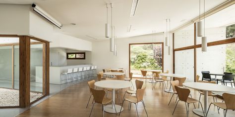 Gallery of Housing for the Elderly: Examples of Independent and Community Living - 20 Elderly Day Care Center Design, Senior Community Center, Elderly Center, Elderly Care Center, Residential Care Home, Dining Inspiration, Living Photo, Community Living, Elderly Home