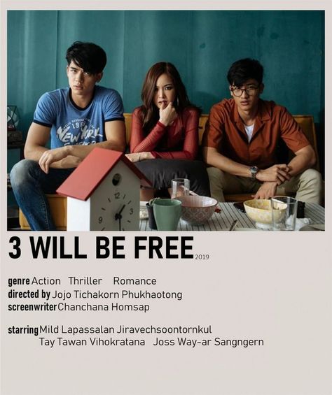 Polaroid Poster, Minimalist Posters, Thai Drama, Be Free, Minimalist Poster, Drama, Romance, Let It Be, Movie Posters