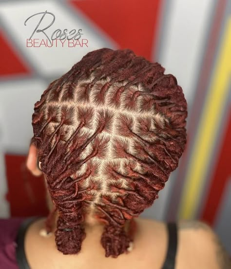 Braided Sisterlocks, Colored Starter Locs, Starter Locs Hairstyles For Women Short, Barrel Loc Styles Women, Short Loc Styles For Women, Full Custody, Dreadlocks Hair Care, Short Dreadlocks, Short Loc Styles