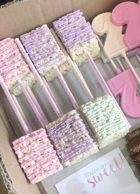 Easy Baby Shower, Sweets Party, 12 Number, Pull Apart Cupcakes, Rice Krispies Treats, Krispies Treats, Shower Desserts, Covered Pretzels, Chocolate Covered Treats