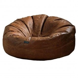 Dawson Bed, Bean Bag Sofa Bed, Club Mood Board, Bean Bag Lounge, Leather Bean Bag Chair, Classroom Aesthetic, Apartment Livingroom, Brown Accent Chair, Leather Bean Bag