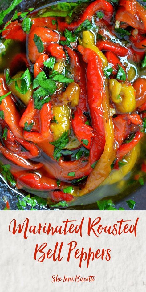 Appetizers Wedding, Roasted Red Peppers Recipes, Green Pepper Recipes, Roasted Bell Peppers, Red Pepper Recipes, Bell Pepper Recipes, Pickled Veggies, Wedding Red, Peppers Recipes