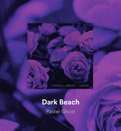 Pastel Ghost Aesthetic, Ghost Band Purple, Pastel Ghost Album Cover, Dark Beach Pastel Ghost, If You Have Ghost Album Cover, Pastel Ghost Poster, Purple Haunted Aesthetic, Beach Pastel, Pastel Ghost