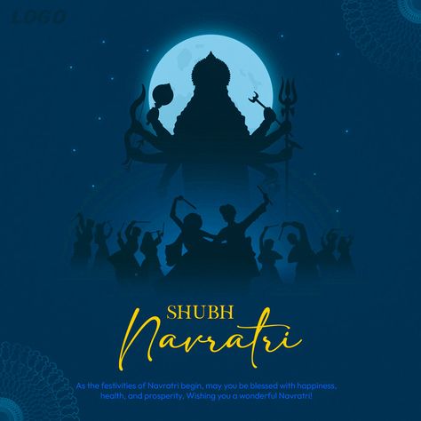 Happy Shubh Navratri Post Design#pikbest##Templates Navratri Post, Happy Durga Puja, Digital Decorations, Navratri Festival, Photography Movies, Happy Navratri, Powerpoint Word, Design Image, Indian Festivals