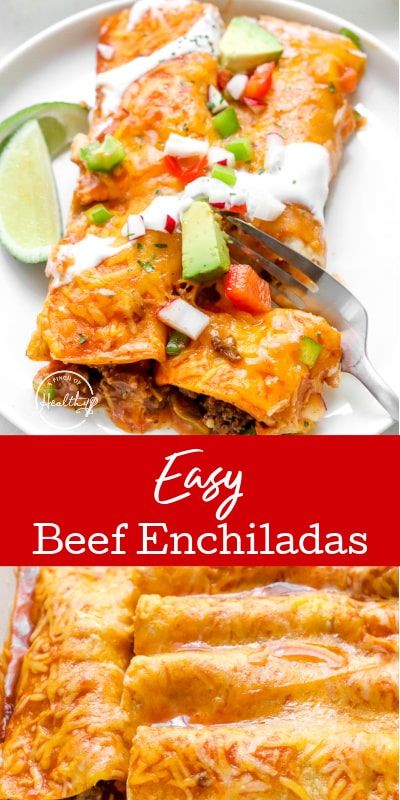 Family Dinner Recipes Beef, Spicy Enchilada Recipe, Easy Beef Dinner Recipes For Two, Beef And Chicken Enchiladas, Easy Dinner Recipes Enchiladas, Ground Beef Recipes Enchiladas, Simple Beef Enchiladas, Healthy Beef Enchilada Recipe, Easy Dinner Recipes For Two Beef