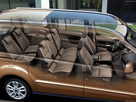 Ford Transit Wagon Big Family Car, Best Family Cars, Caravan Interior, Ford Transit Connect, Engines For Sale, Big Car, Types Of Vehicle, Grand Caravan, Luxury Suv