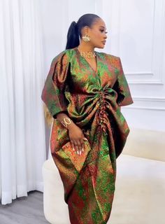 Swiss Lace African Dress Styles, Nigerian Styles For Women, Damask Bubu Style, Duchess Material Gown Styles, Damask Styles For Nigerian Women, Latest Material Gown Styles, African Outfits For Women, Nigerian Traditional Dresses, Gala Attire