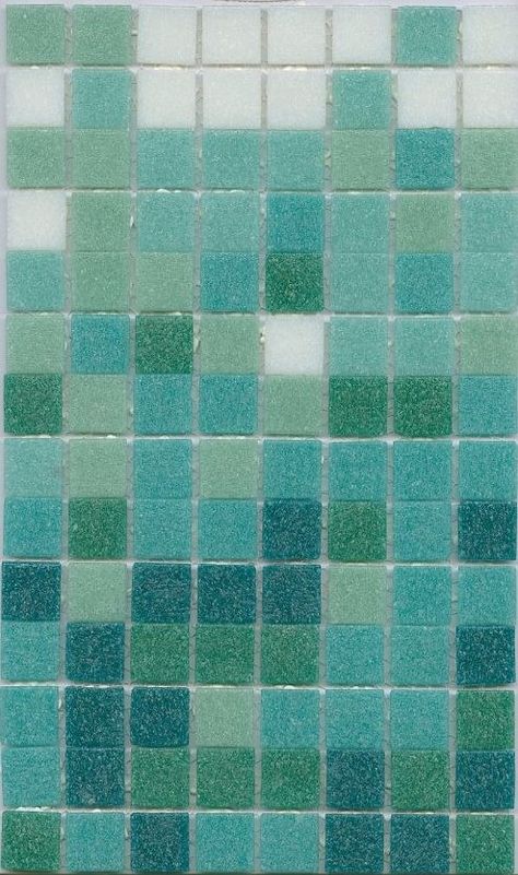 Green Mosaic Tiles Bathroom, Green Mosaic Tiles Kitchen, Mosaic Green Tile, Green Marble Mosaic Tile, Tile For Backsplash, Green Handmade Tile, Tile Mosaics, 2017 Trends, Green Mosaic