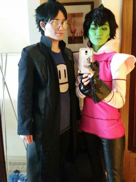 Invader Zim Halloween Costume, Invader Zim Inspired Outfits, Invader Zim Outfit, Invader Zim Costume, Invader Zim Cosplay, Zim Cosplay, Captain Puffy, Silly Outfits, Alien Cosplay