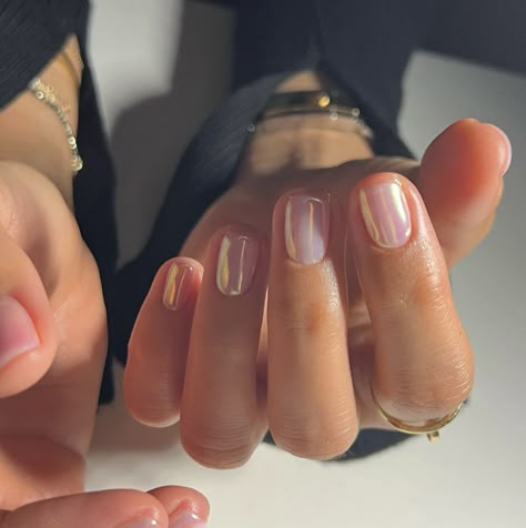 Short Natural Nails, Nail Trend, Cute Gel Nails, Amazon Beauty, Metallic Nails, Clear Nails, Dipped Nails, Manicure Y Pedicure, Classy Nails