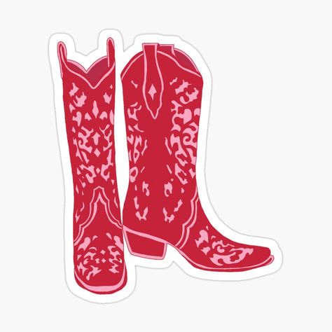 Cowboy Boot Sticker, Texas State, Cowboy Boot, Cowgirl Boots, Cowboy Boots, Cowboy, Texas, Collage, Boots