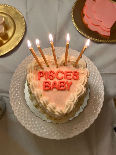 Spicy Pisces Cake, Pisces Birthday Outfit, Pisces Cake, Aesthetic Pisces, Spicy Pisces, 25th Bday, Bday Celebration, 22 Birthday, Pisces Birthday