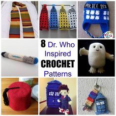 Doctor Who Crochet, Doctor Who Crafts, Crochet Geek, Geek Crafts, Bioshock, Yarn Projects, Dr Who, Crochet Gifts, Crochet For Beginners