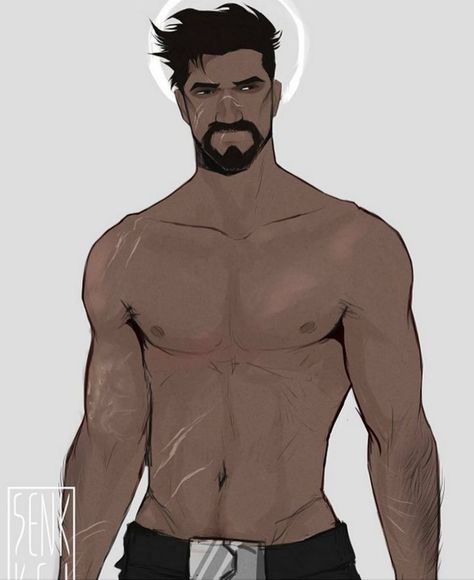 Gabriel Reyes, Cartoon Man, 5 Anime, Guy Drawing, Male Character, Arte Fantasy, Character Design Male, Gay Art, Character Design References