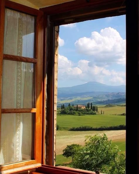 𝓃. on Twitter: "where I wish to live… " Rustic Outdoor Decor, An Open Window, Window View, Trik Fotografi, Open Window, Through The Window, Rolling Hills, We Fall In Love, Nature Aesthetic