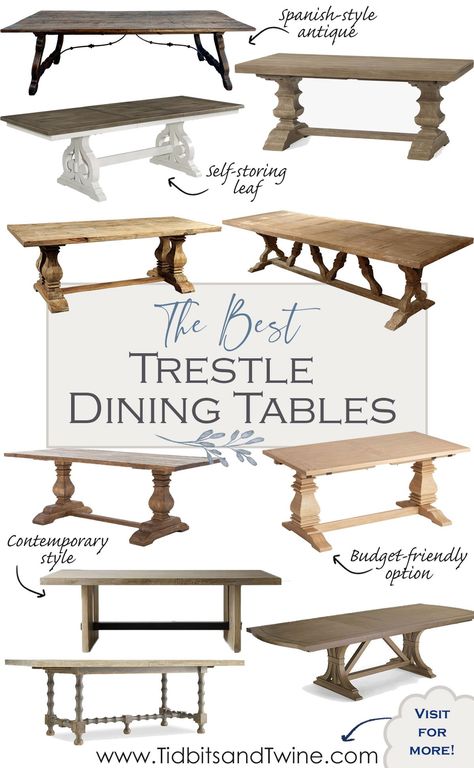 Large Trestle Dining Table, Trestle Dining Room Table, Dining Room Trestle Table, Large Pedestal Dining Table, Timeless Kitchen Table And Chairs, Trestle Kitchen Table, Trestle Extendable Dining Table, Modern Farmhouse Dining Room Table Rectangle, Large Rectangle Dining Table