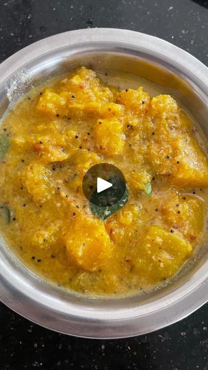 13K views · 1.5K reactions | Mathan Erissery 🎃 🥘 
(Red pumpkin stew)

Erissery is a very popular traditional Kerala recipe made very simple using ingredients that are easily available at home, at any time. 
In today’s recipe, I have made Erissery using pumpkin and coconut as the main ingredients, topped with aromatic and flavorful tempering of mustard seeds, urad dal, curry leaves and grated coconut in coconut oil, enhancing the flavor of the dish. 

Request: @mal.muddappa @impulsivegeeths 
.
.
#erissery #pumpkin #theiyerpaati #simple #homemade #recipe #food #foodie #yummy #tasty #trendingreels #viralvideos #trendingnow #foodporn #foodphotography #healthyfood #healthylifestyle #healthy #kerala #tamil #like #follow #share #influencer #viral #trending #recipes #simplefood #easytocook #reci Kerala Curry Recipes, Simple Dal Recipe, Pumpkin Stew, Red Pumpkins, Kerala Food, Grated Coconut, Curry Leaves, Curry Recipes, Stew