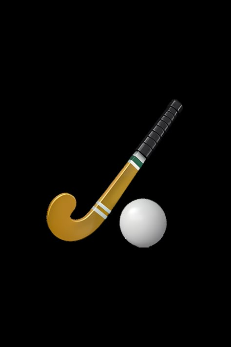 The emoji 🏑 depicts a field hockey stick with a curved end and a ball at the end of the stick. The stick is colored in shades of brown and black, while the ball is white. The stick is positioned diagonally, with the ball at the top right corner of the emoji. The background of the emoji is a green field, indicating the sport is played on a grassy field. Field Hockey Stick, Emoji Copy, Emoji Dictionary, Apple Emojis, Geometric Photography, Field Hockey Sticks, Chinese New Year Design, The Emoji, Grassy Field