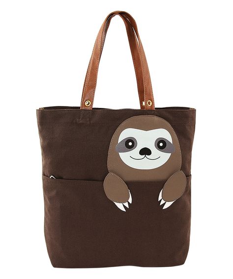 Look at this Brown Peeking Baby Sloth Tote on #zulily today! Sloth Stuff, Sloth Bag, Sloth Life, Jute Tote Bag, Strawberry Tea, Creative Money Gifts, Jute Tote Bags, Jute Totes, Sloth Gift