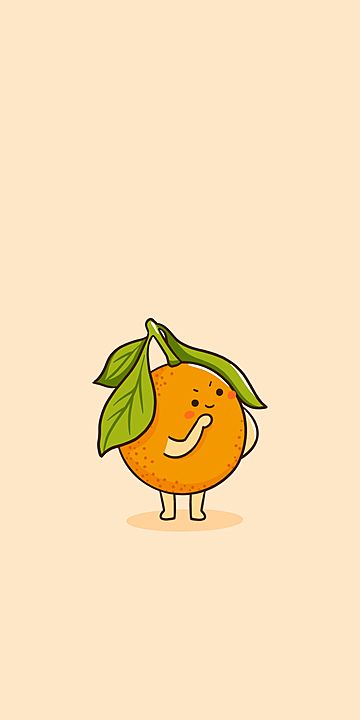 Cartoon Fruit Wallpaper, Fruits Background Wallpapers, Cute Wallpapers Orange, Orange Cute Wallpaper, Orange Fruit Background, Cute Orange Wallpaper, Orange Fruit Wallpaper, Wallpaper Background Hd, Orange Drawing