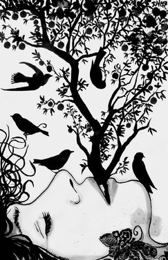 Loui Jover - "Mind Birds". Loui Jover Art, Loui Jover, Bird Song, Birds Art, Saatchi Online, Art Appreciation, Tree Art, Emerging Artists, A Tree