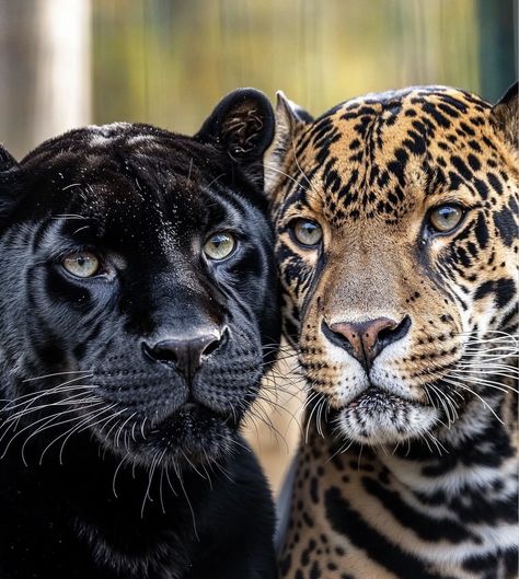 Glamour Blonde And Brunette, Jaguar And Leopard, Duo Wallpaper, Tigers Wallpaper, Leopard Photo, Glamour Wallpaper, Jaguar Wallpaper, Leopard Pictures, Jaguar Animal