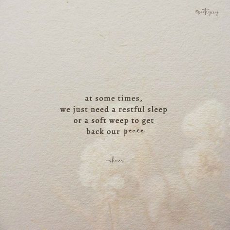 at some times, we may feel extremely low, everything drives us crazy and disturb our mental health without even letting us know. we may not be able to recognize what's good and what's bad for us and we just focus on one thing i.e we overthink, so what to do then, oh darling! we just need a restful sleep or a soft weep to get back our peace. Bad Sleep Quotes, Soft Attitude Quotes, Disturb Quotes Feelings, Feeling So Low Quotes, Get Some Sleep Quotes, Low Times In Life Quotes, Sleep Peacefully Quotes, Need Rest Quotes, Peaceful Sleep Aesthetic