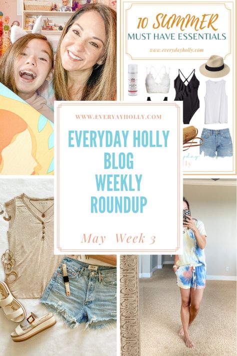 In this weeks roundup: 10 Summer Must Have Essentials YouTube: FabFitFun Unboxing Outfit links Elizabeth Bae Boutique try on Last weeks Top Sellers Kendra Scott Memorial Day Sale Current Retailer Sales + links & codes * This post is not sponsored, but it does contain affiliate links. All thoughts and opinions are my own. It...  Read More The post Everyday Holly Weekly Roundup – May Week 3 appeared first on Everyday Holly. Haul Out The Holly, Holly Exley, Loft Outfits, Semi Annual Sale, Best Leggings, Mom Blogger, Free Baby Stuff, News Blog, Try On